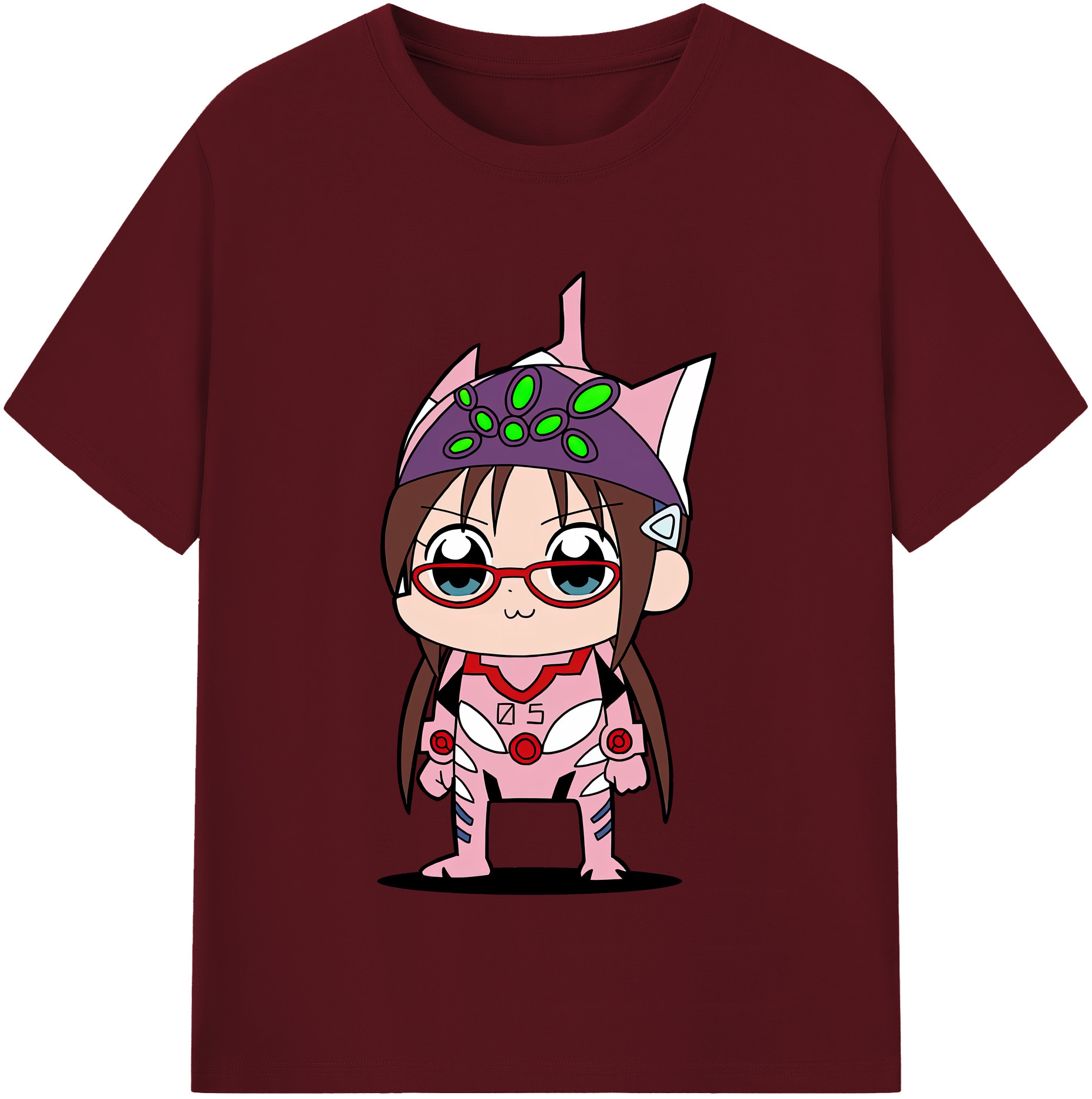 （画像用） EVA 新世紀エヴァンゲリオン 綿100％半袖Tシャツ（フロントプリント）
